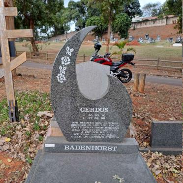BADENHORST Gerdus 1970-1999