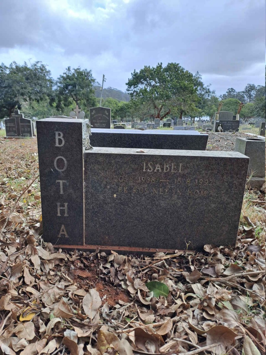 BOTHA Isabel 1938-1992
