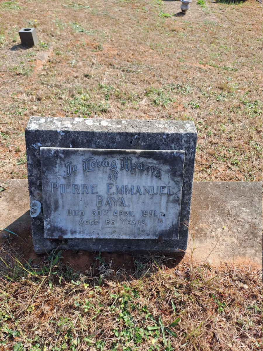 BAYA Pierre Emmanuel -1951