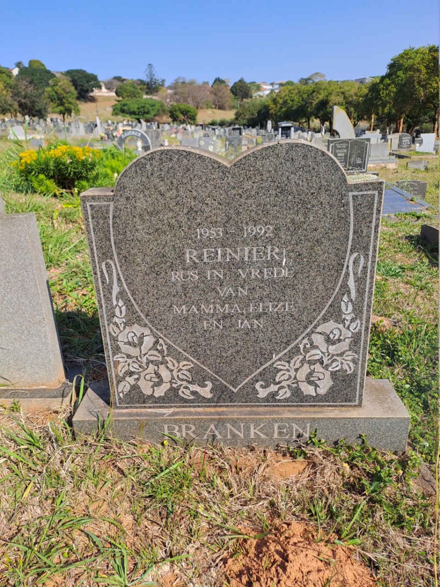 BRANKEN Reinier 1953-1992