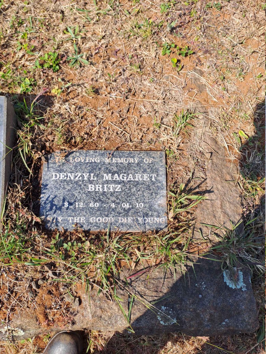 BRITZ Denzyl Magaret 1960-2010