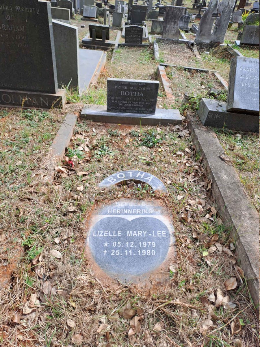 BOTHA Lizelle Mary-Lee 1979-1980