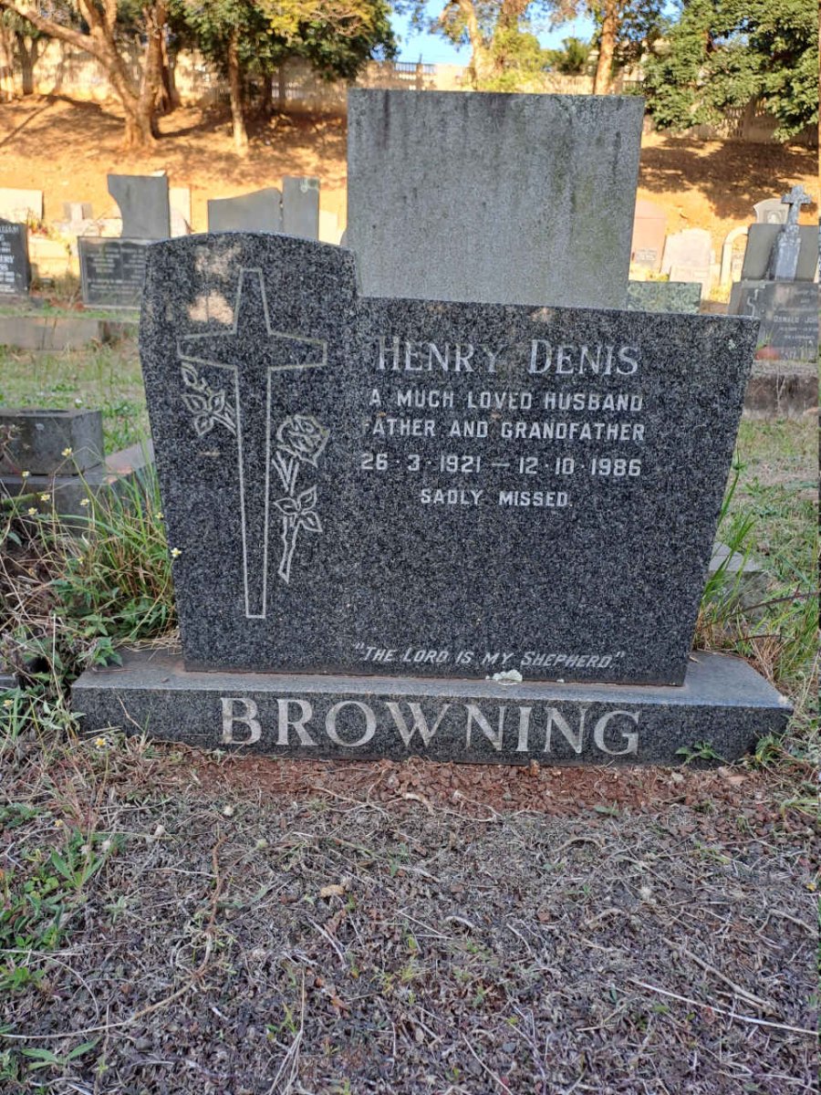 BROWNING Henry Denis 1921-1986