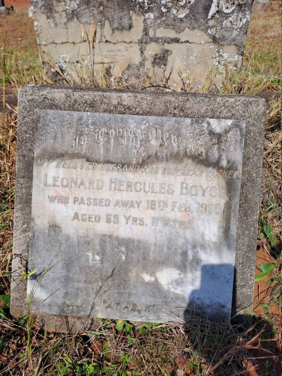 BOYCE Leonard Hercules -1956