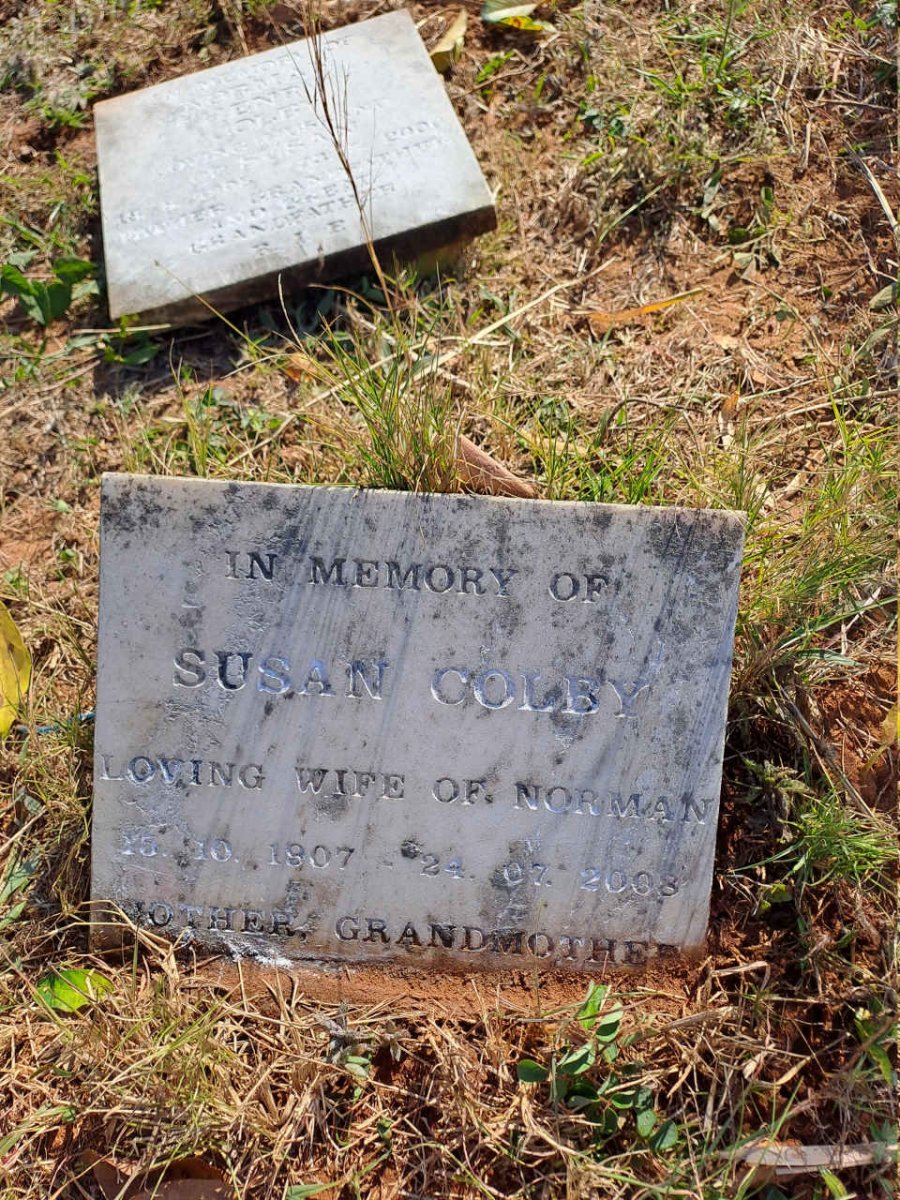 COLBY Susan 1907-2008