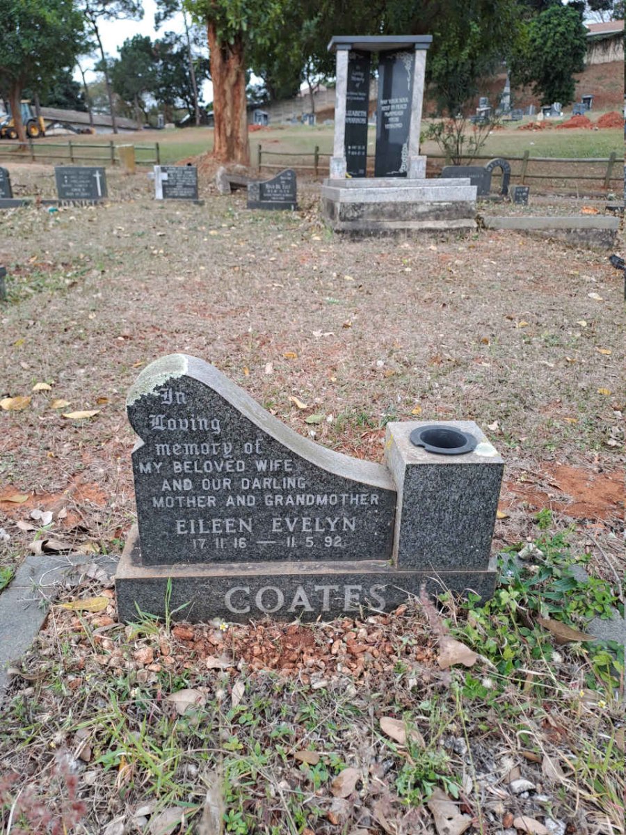 COATES Eileen Evelyn 1916-1992