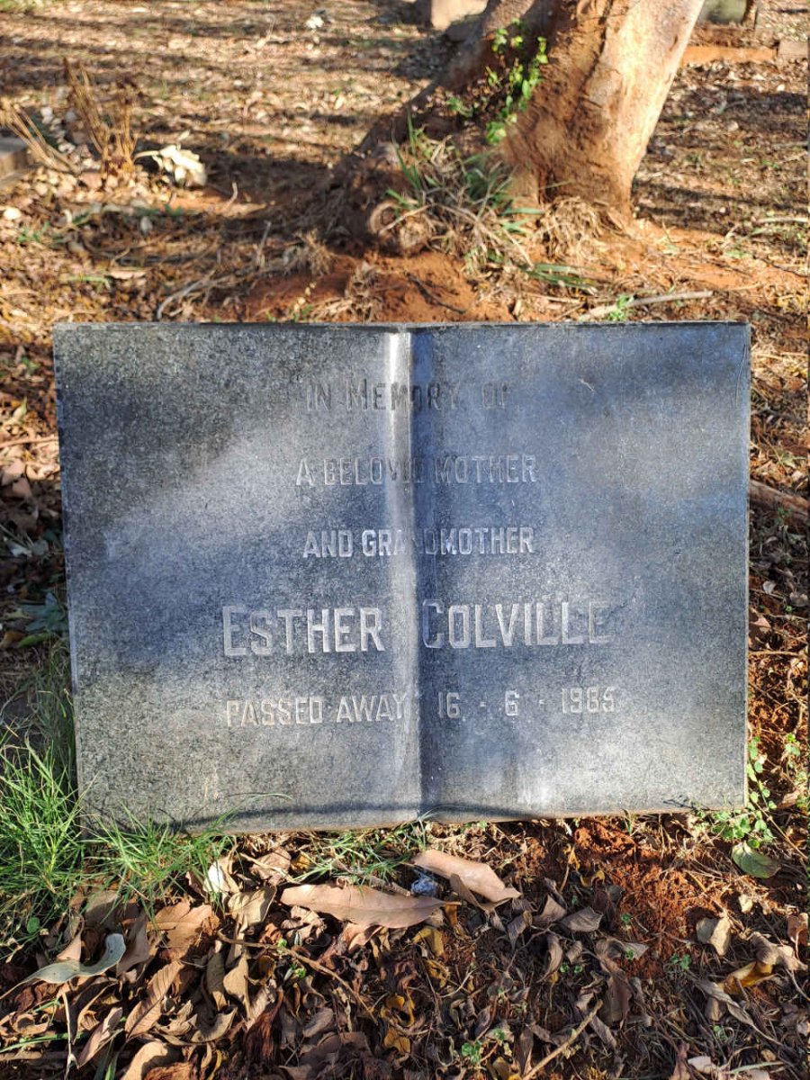 COLVILLE Esther -1985