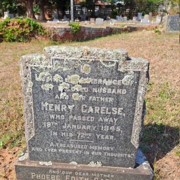 CARELSE Henry -1945