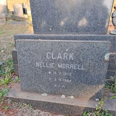 CLARK Nellie Morrell 1905-1984