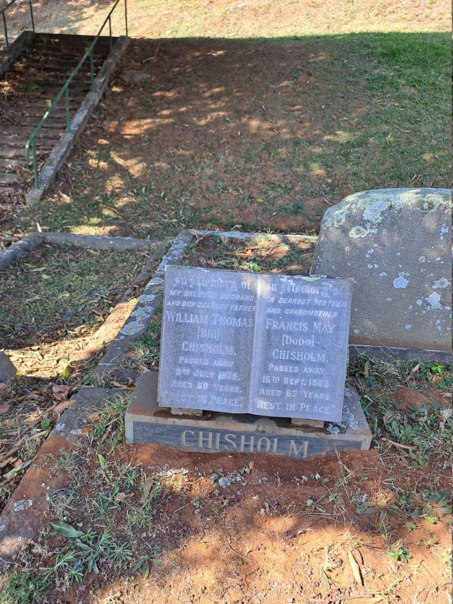 CHISHOLM William Thomas -1965 & Francis May -1960