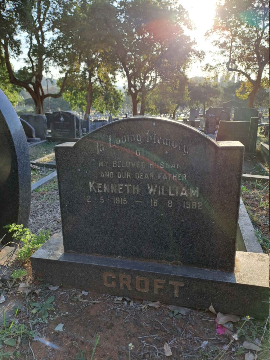 CROFT Kenneth William 1915-1982
