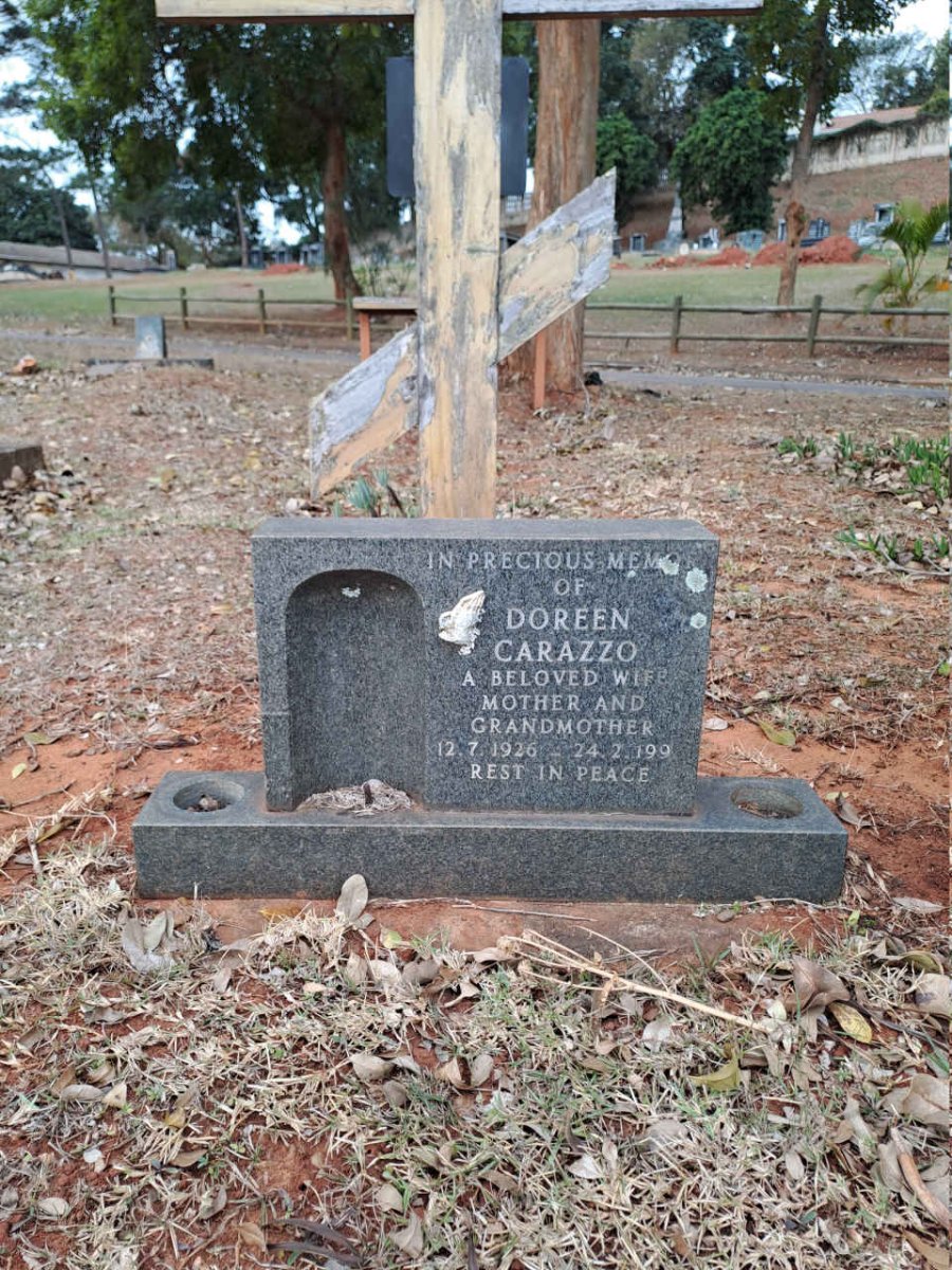 CARAZZO Doreen 1926-199?