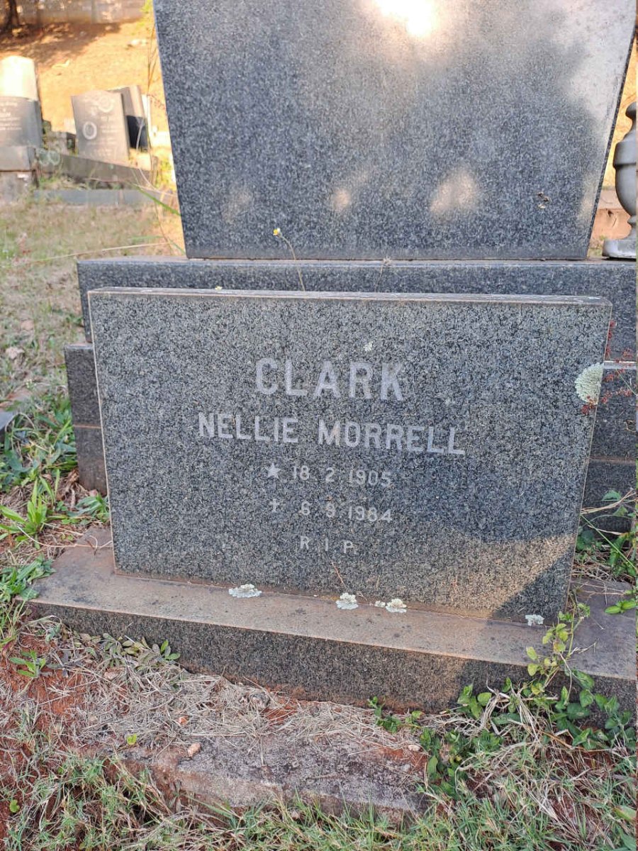 CLARK Nellie Morrell 1905-1984