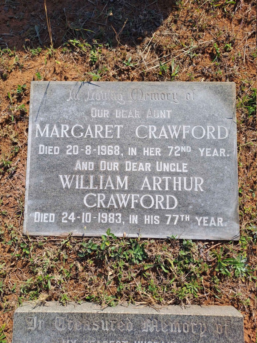 CRAWFORD William Arthur -1983 & Margaret -1968
