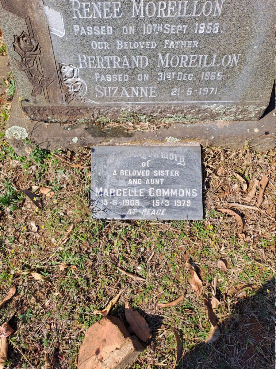 COMMONS Marcelle 1908-1979