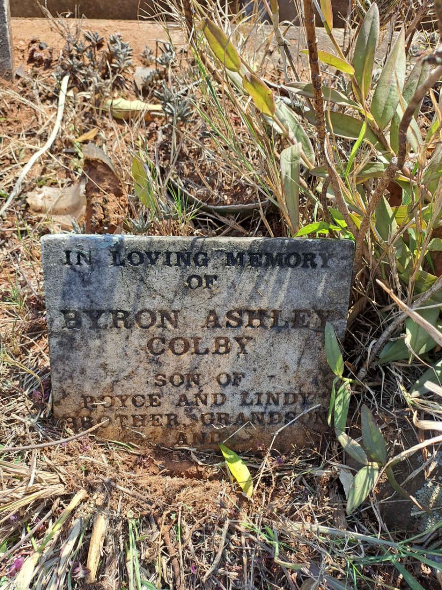 COLBY Byron Ashley