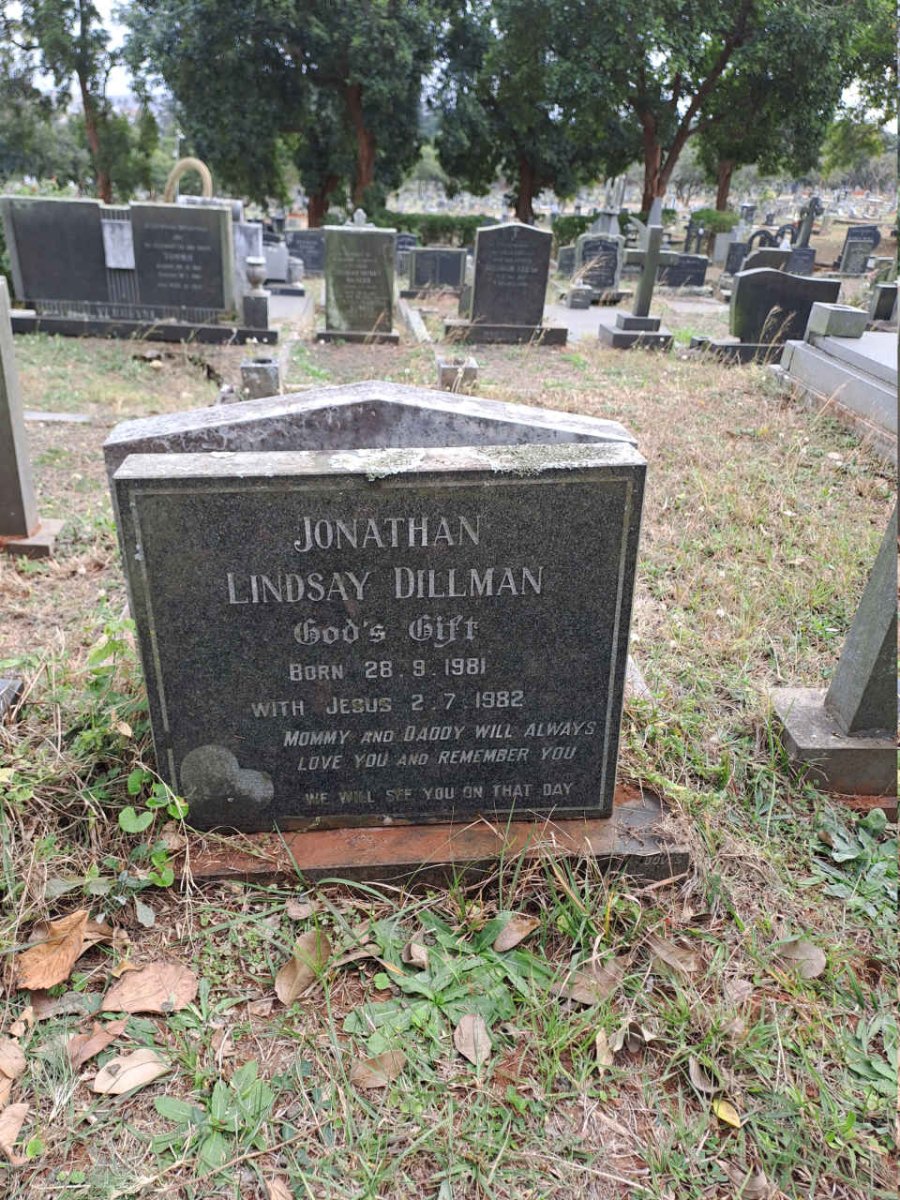 DILLMAN Jonathan Lindsay 1981-1982