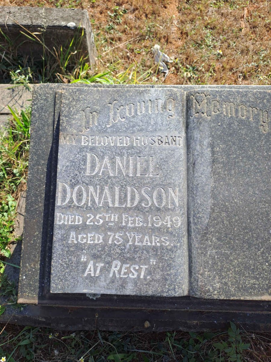 DONALDSON Daniel -1949
