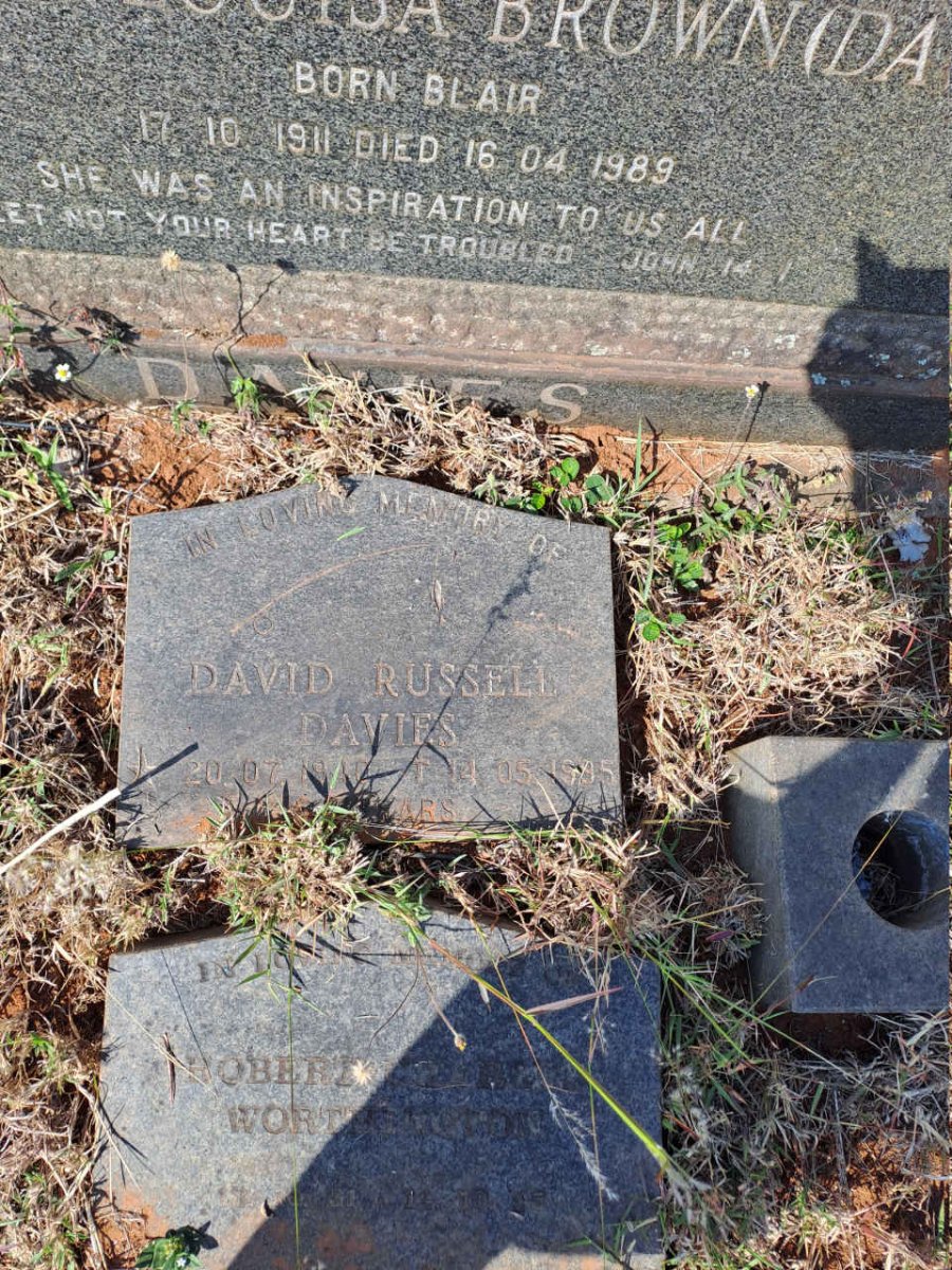 DAVIES David Russell 1910-1995 :: WORTHINGTON Robert