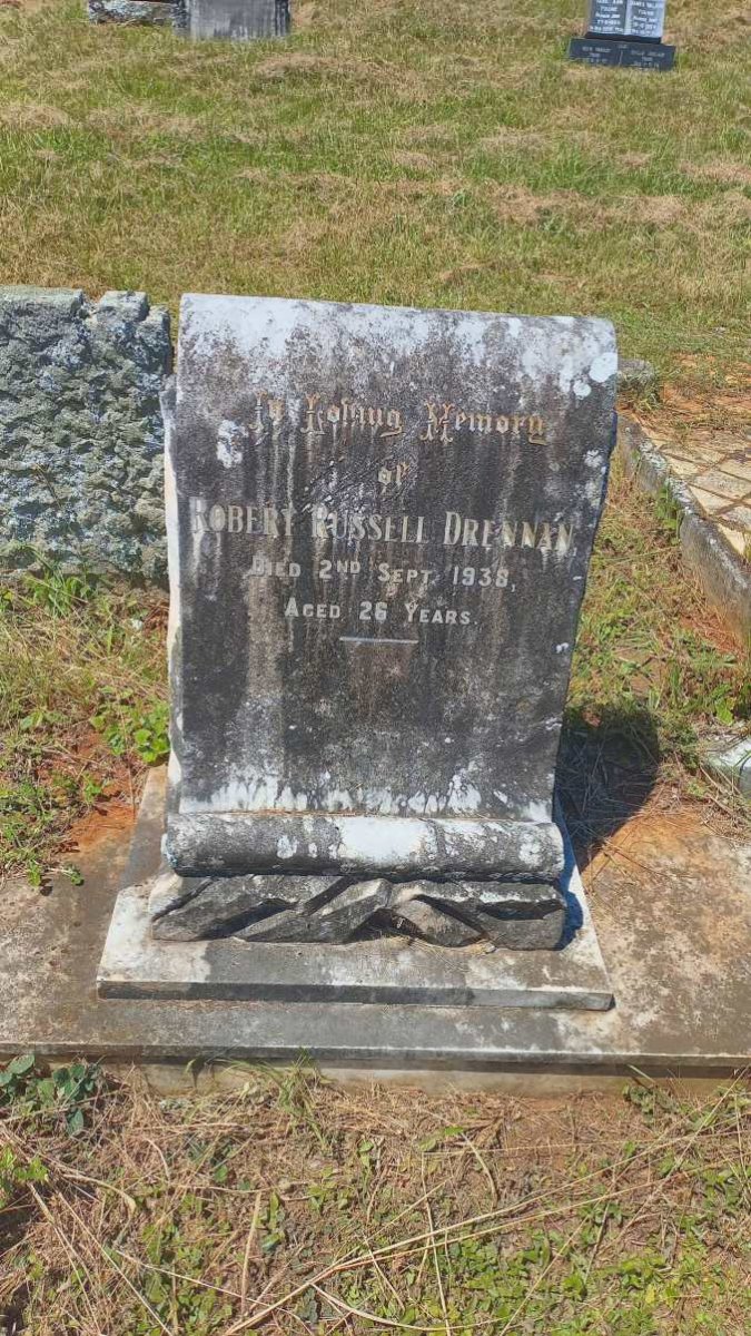 DRENNAN Robert Russell -1938