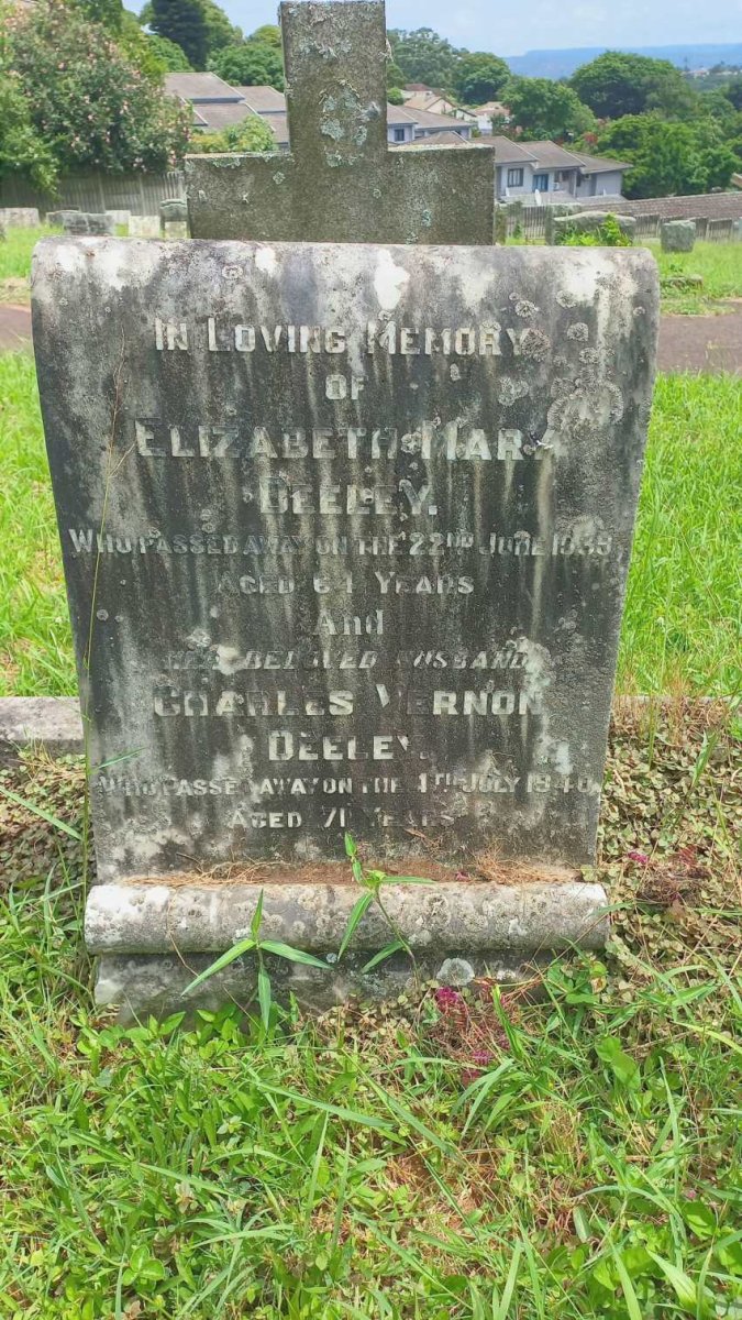 DEELEY Charles Vernon -1940 & Elizabeth Mary -1939