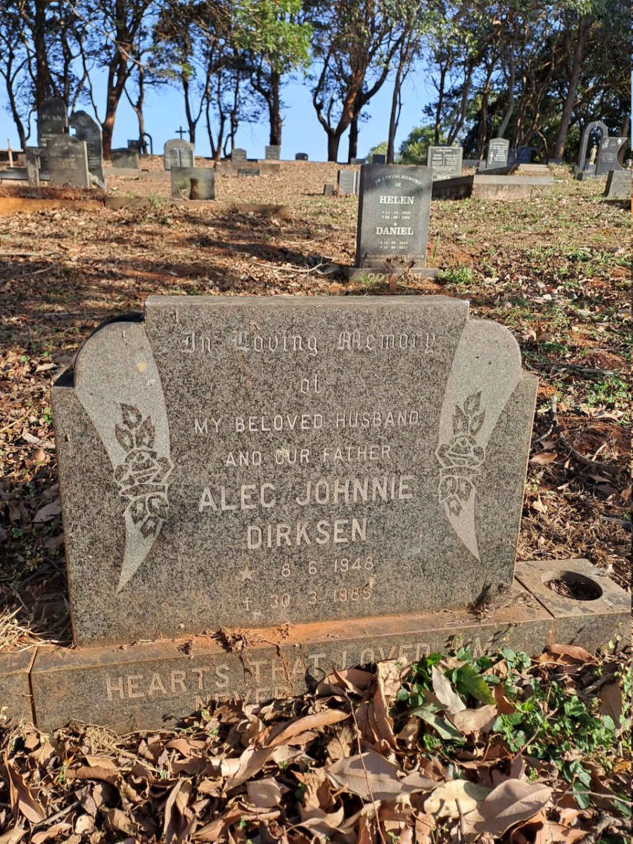 DIRKSEN Alec Johnnie 1948-1985