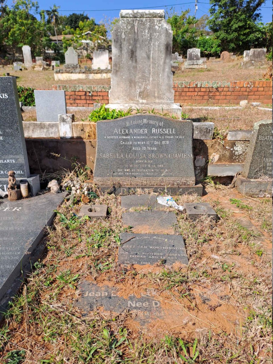 DAVIES Alexander Russell -1979 & Isabella Louisa Brown BLAIR 1911-1989 _1