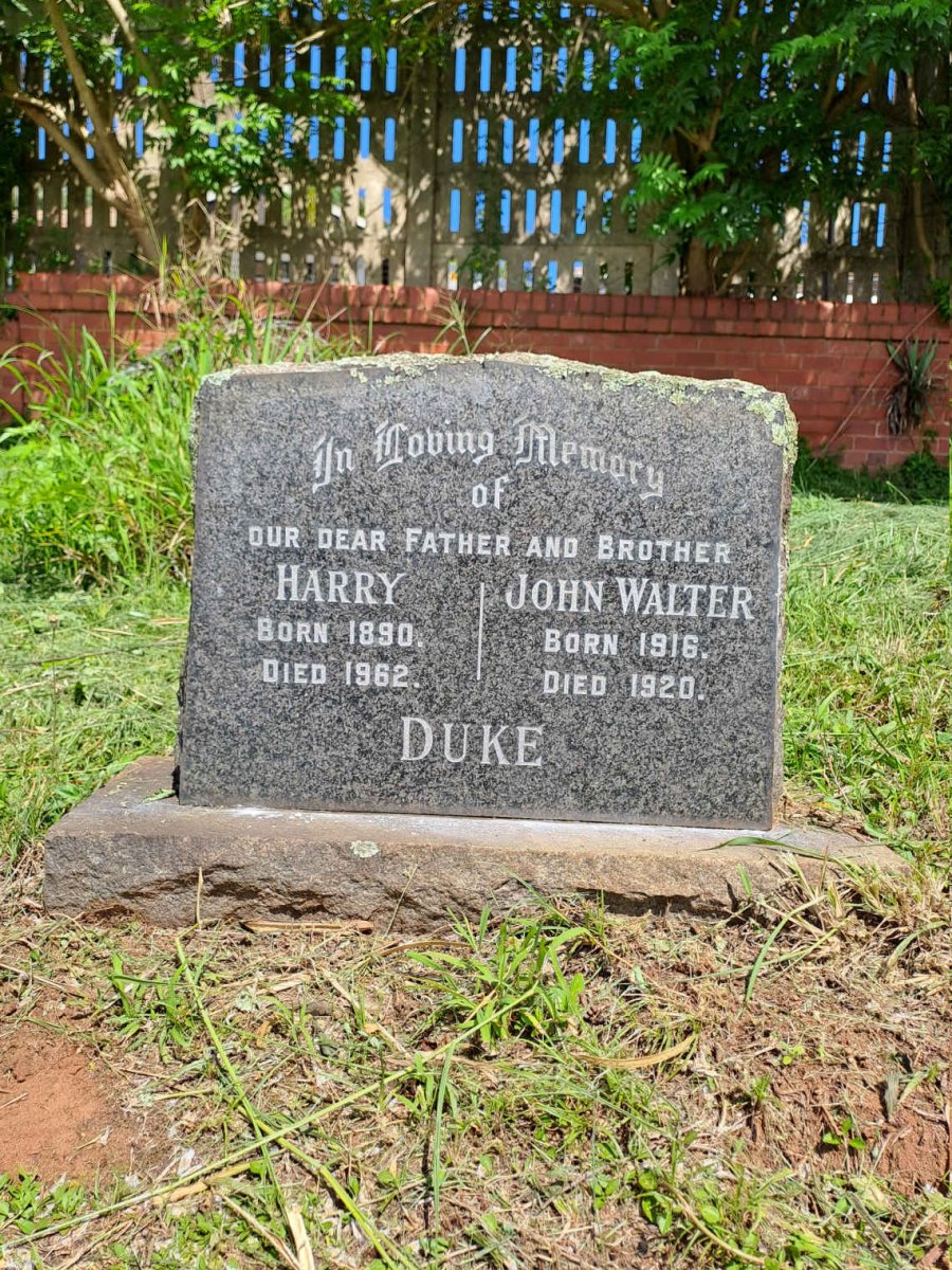 DUKE Harry 1890-1962 :: DUKE John Walter 1916-1920