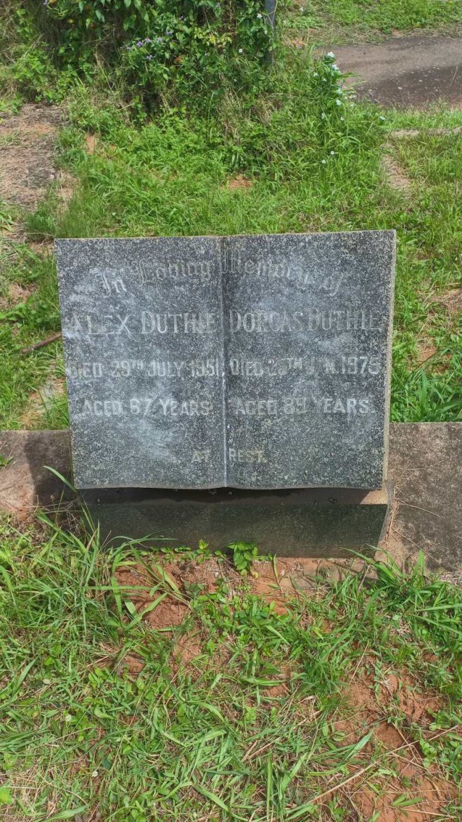 DUTHIE Alex -1951 & Dorcas -1975