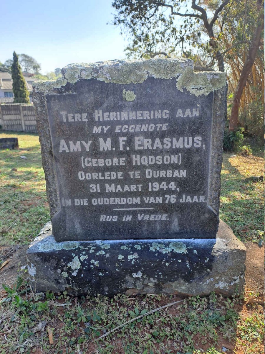 ERASMUS Amy M.F. nee HODSON -1944