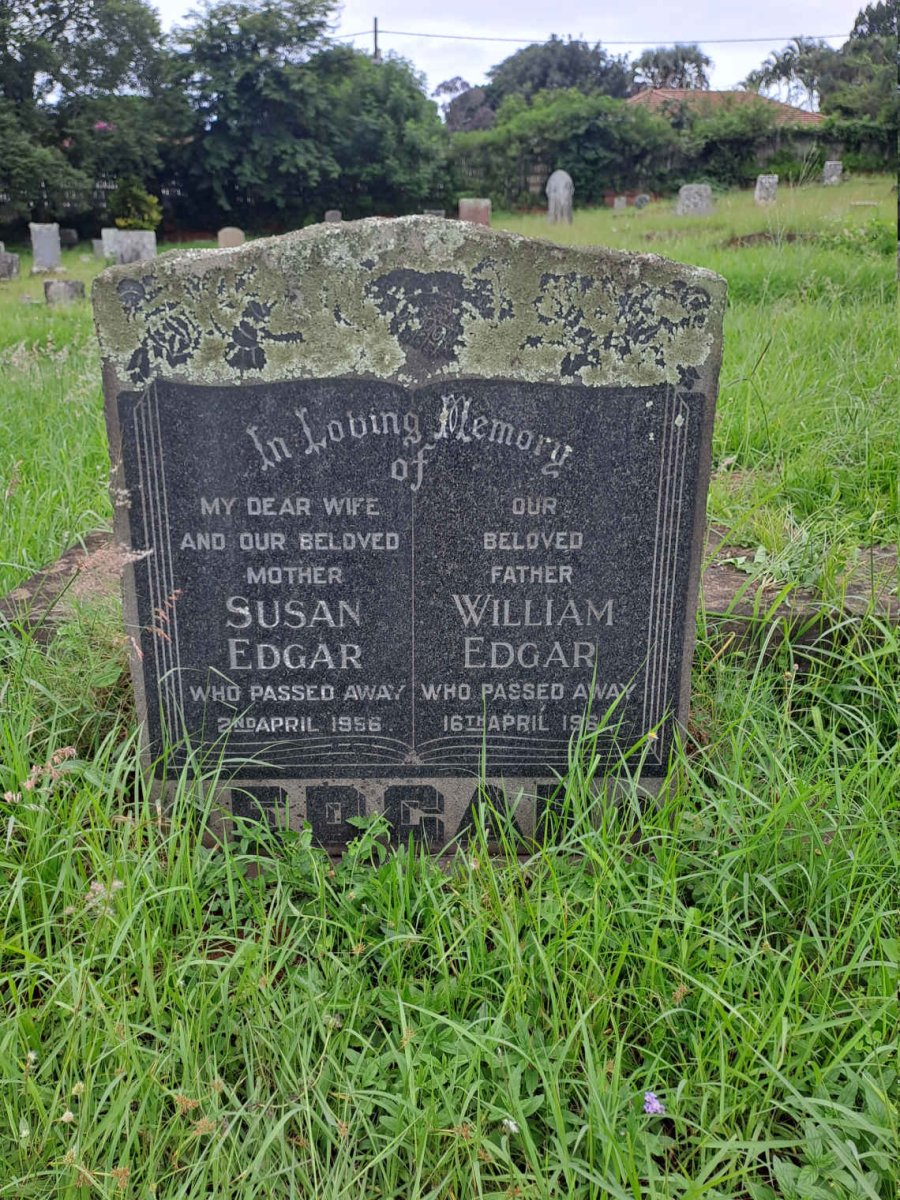 EDGAR William -1961 & Susan -1956