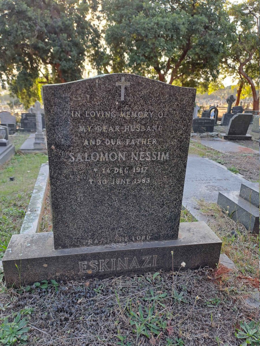 ESKINAZI Salomon Nessim 1917-1983
