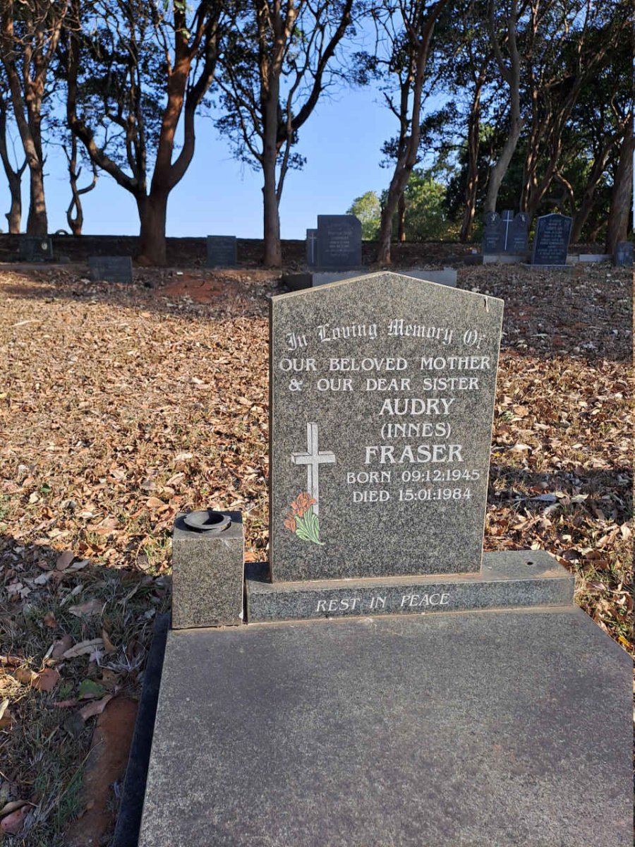 FRASER Audry nee INNES 1945-1984