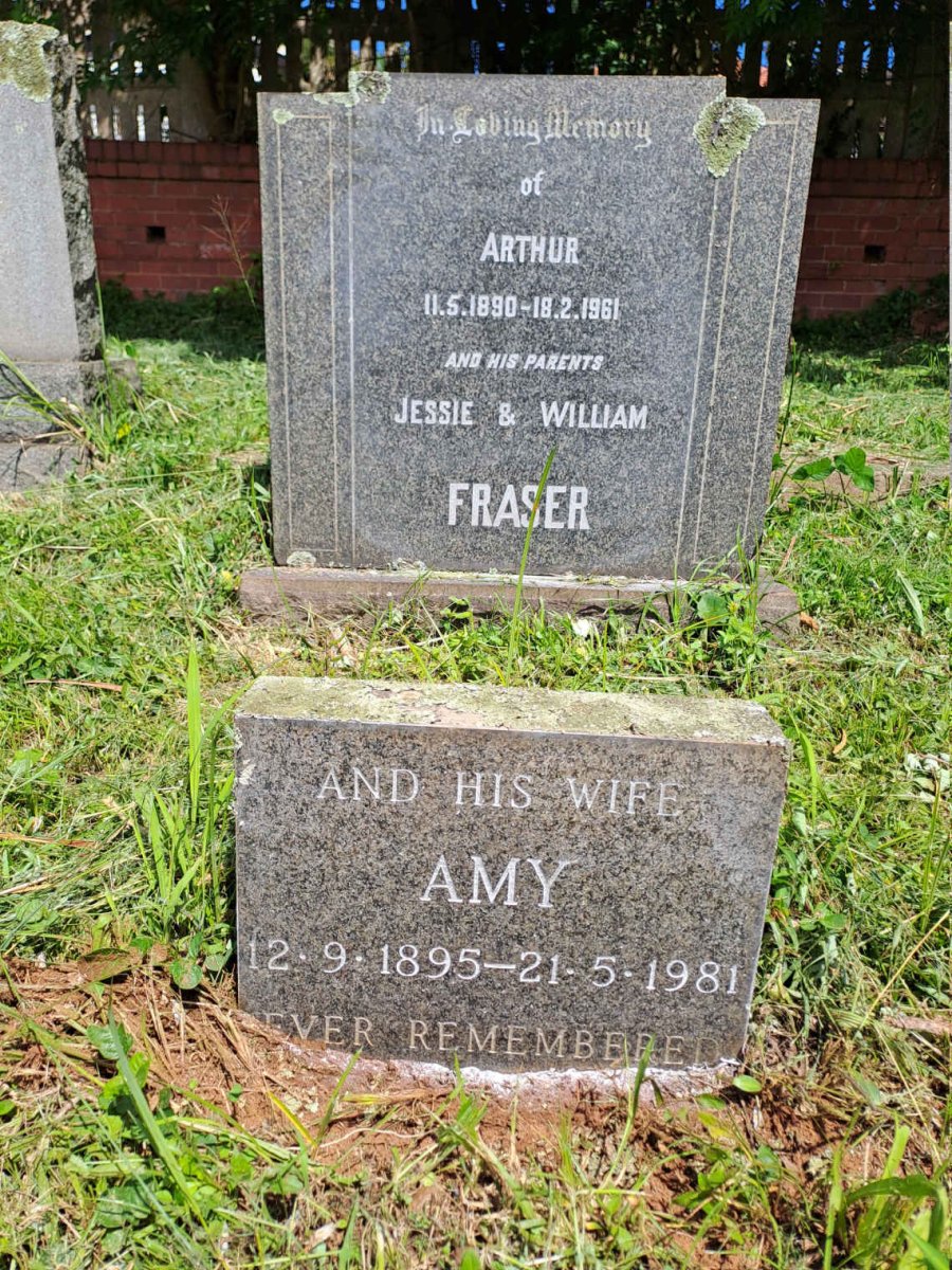 FRASER William & Jessie :: FRASER Arthur 1890-1961 & Amy 1895-1981