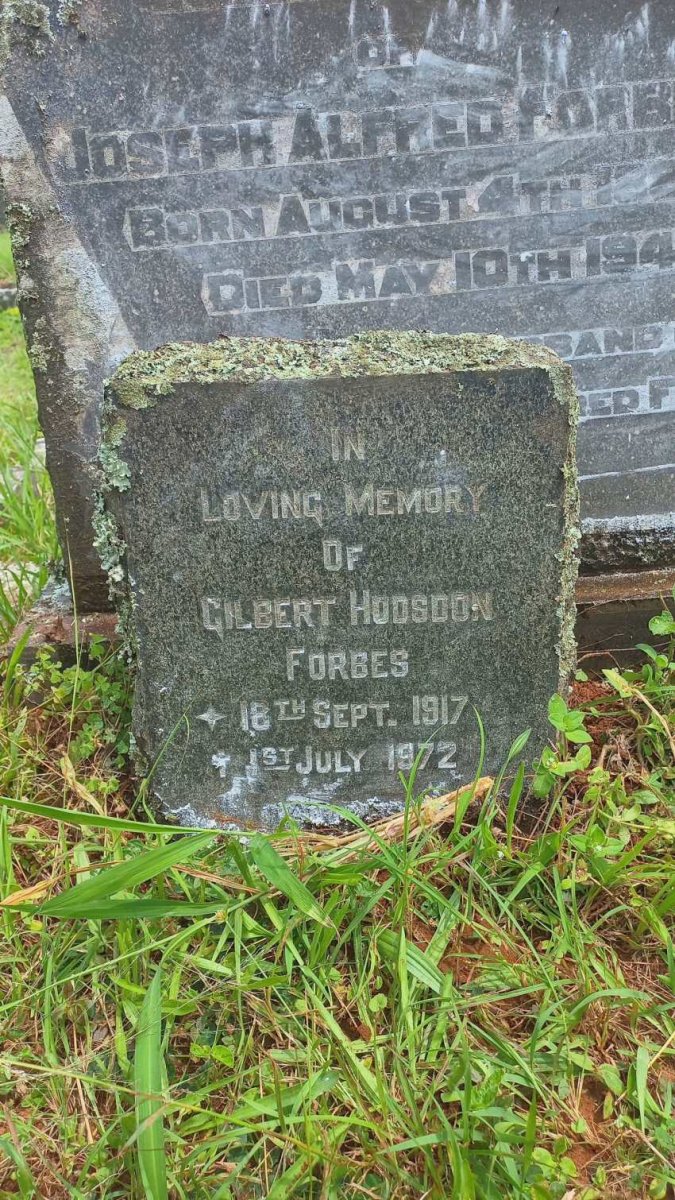 FORBES Gilbert Hodsdon 1917-1972