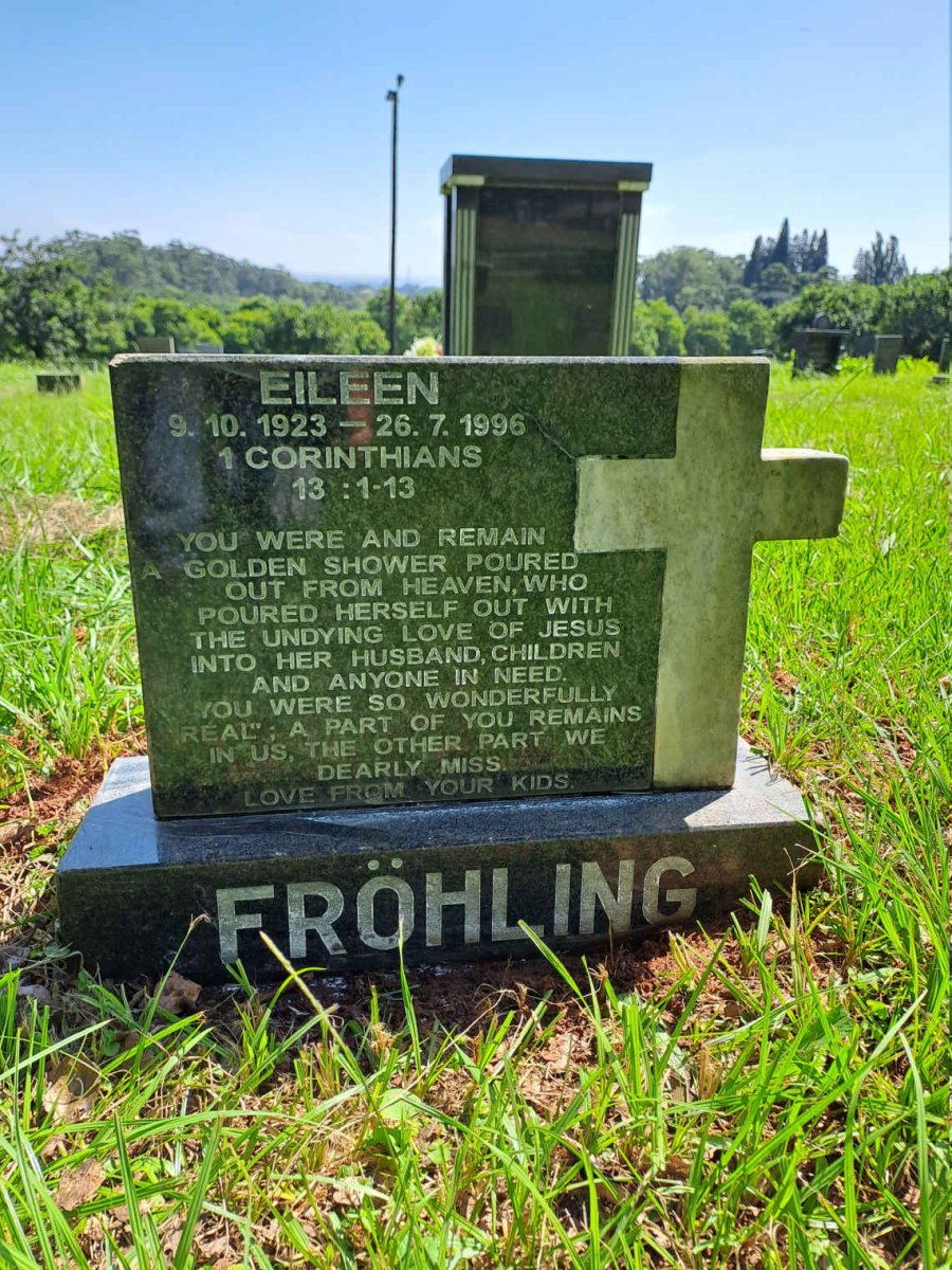 FROHLING Eileen 1923-1996