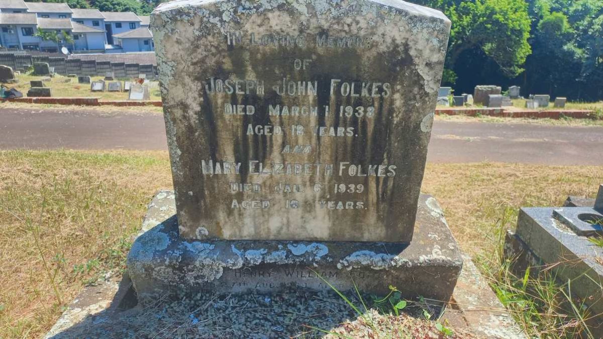 FOLKES Joseph John -1938 & Mary Elizabeth -1939 :: FOLKES Henry William -1969