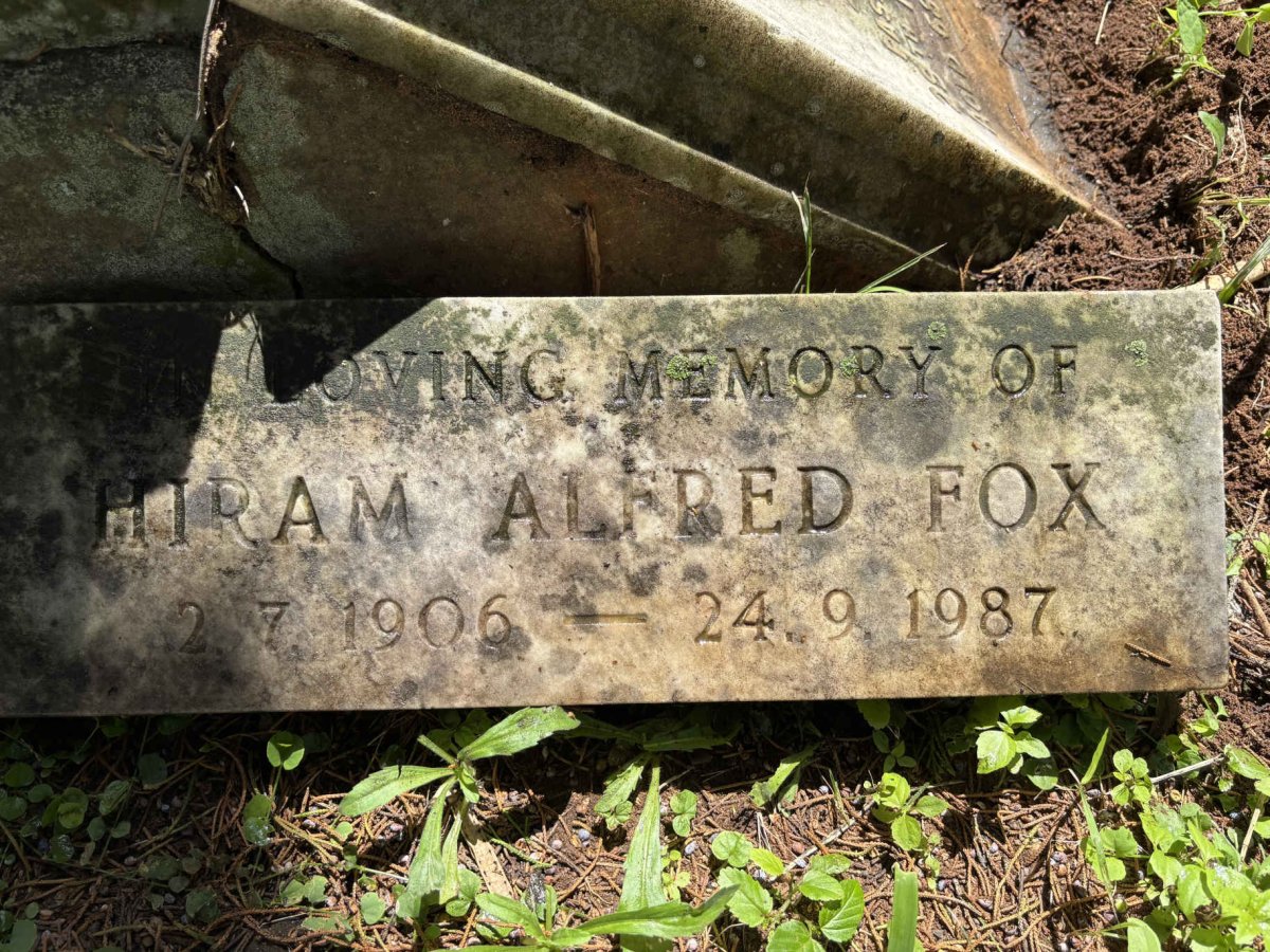 FOX Hiram Alfred 1906-1987