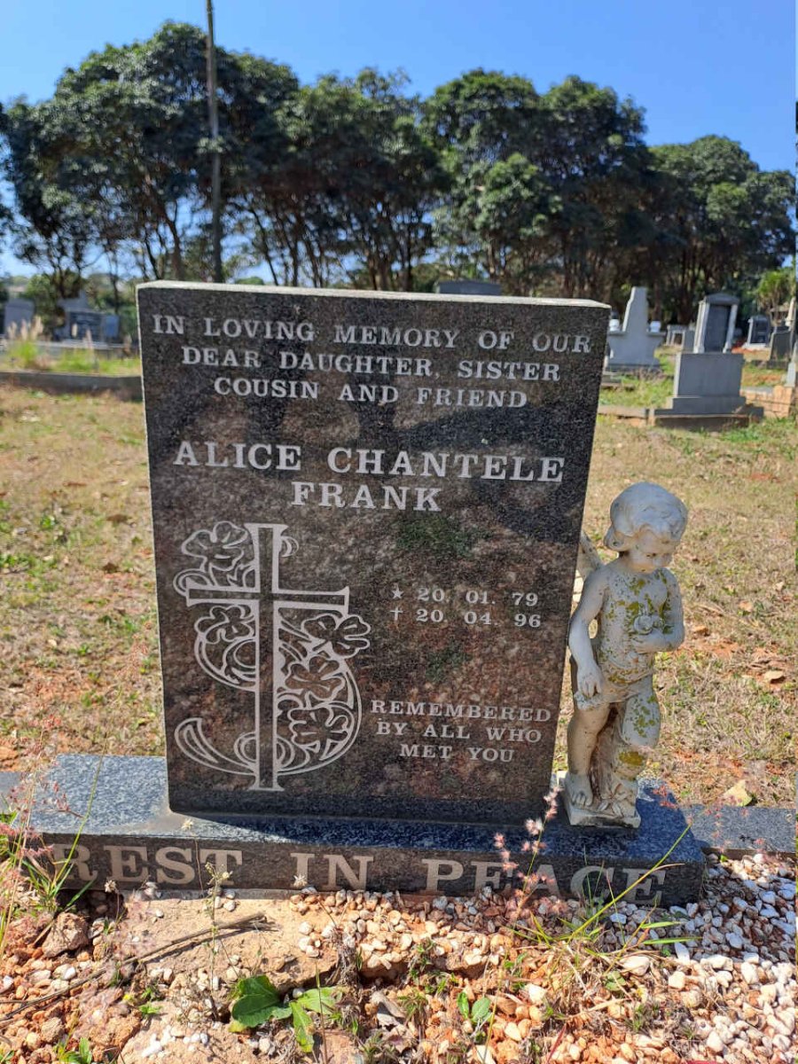 FRANK Alice Chantele 1979-1996