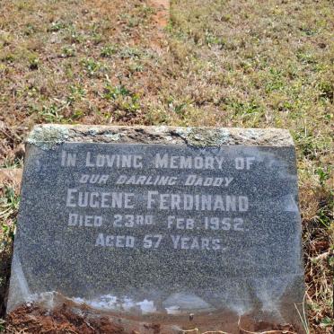 FERDINAND Eugene -1952