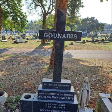 GOUNARIS Athina Vantarakis 1927-2012