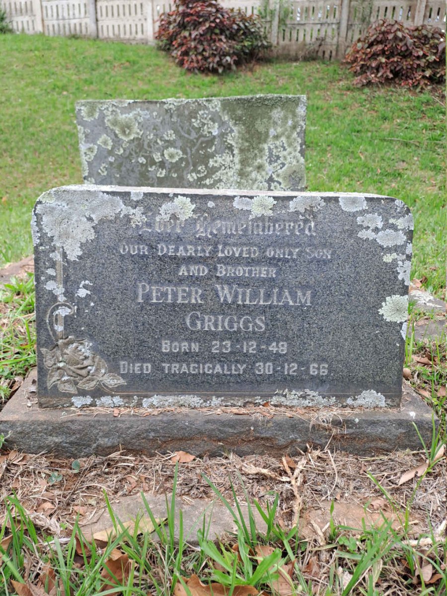 GRIGGS Peter William 1948-1966