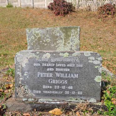 GRIGGS Peter William 1948-1966