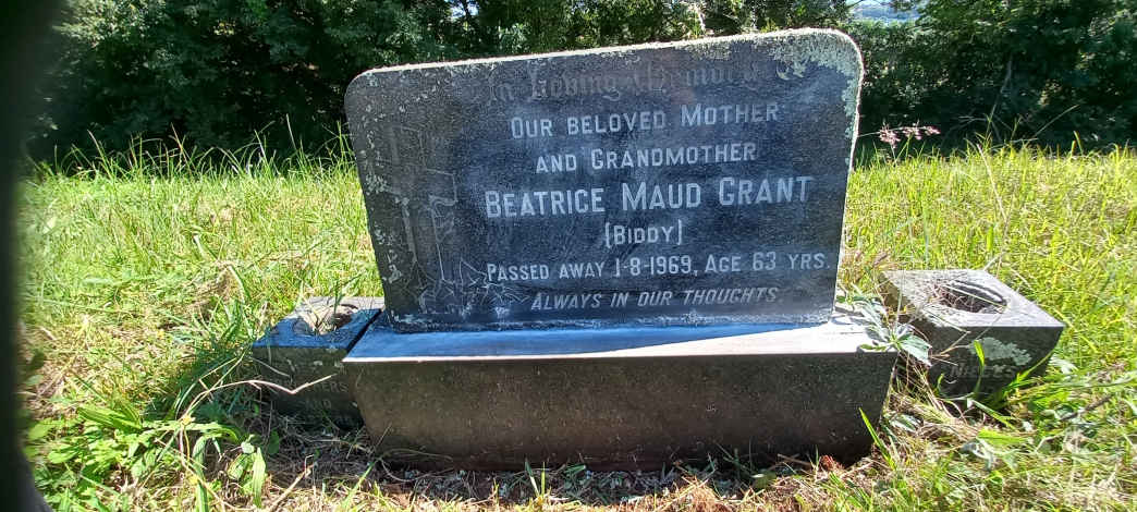GRANT Beatrice Maud -1969