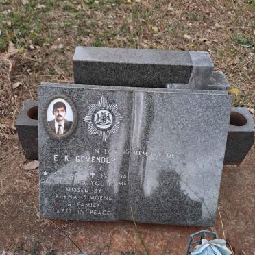 GOVENDER E.K. 1967-1994