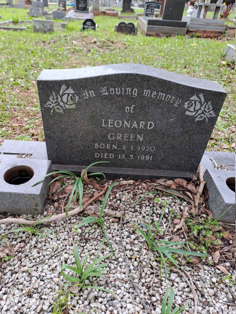 GREEN Leonard 1920-1991