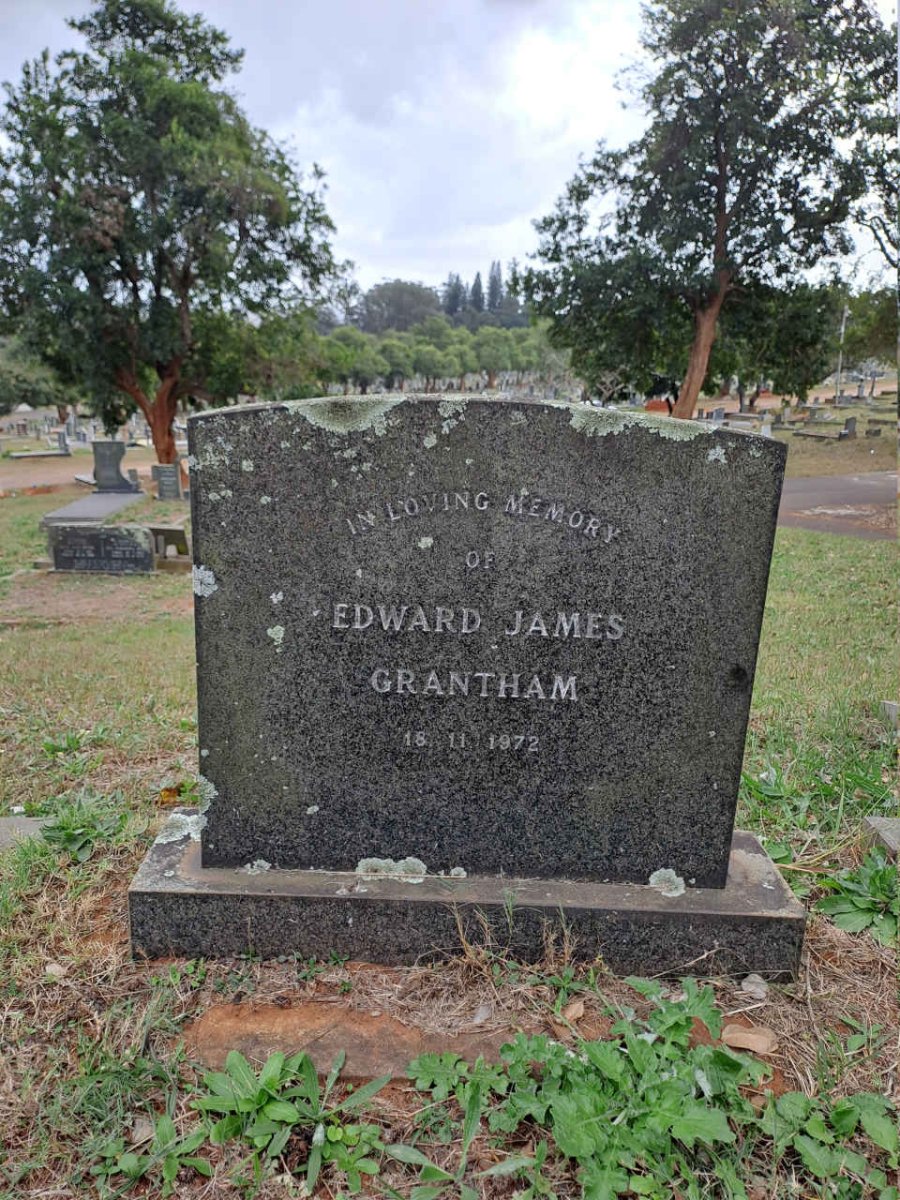 GRANTHAM Edward James -1972