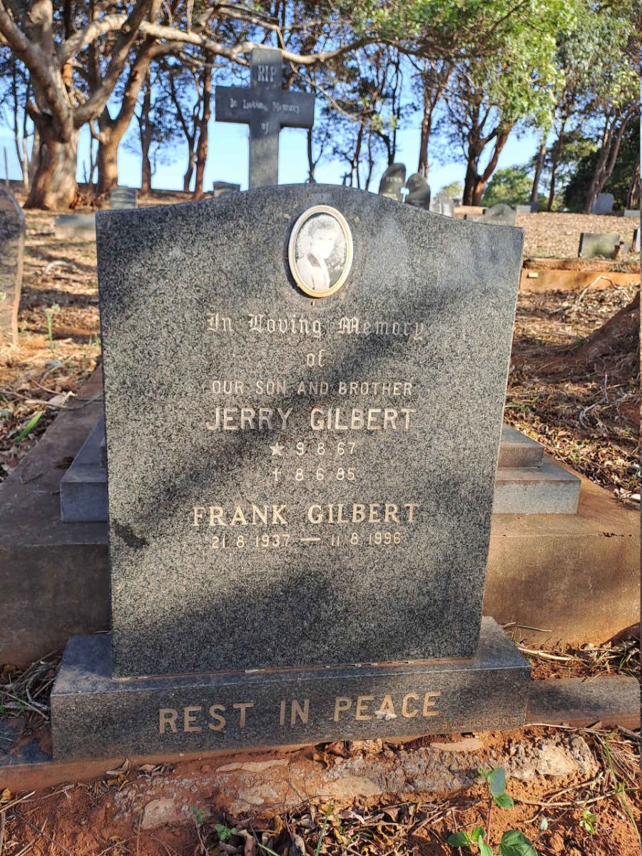 GILBERT Frank 1937-1996 :: GILBERT Jerry 1967-1985