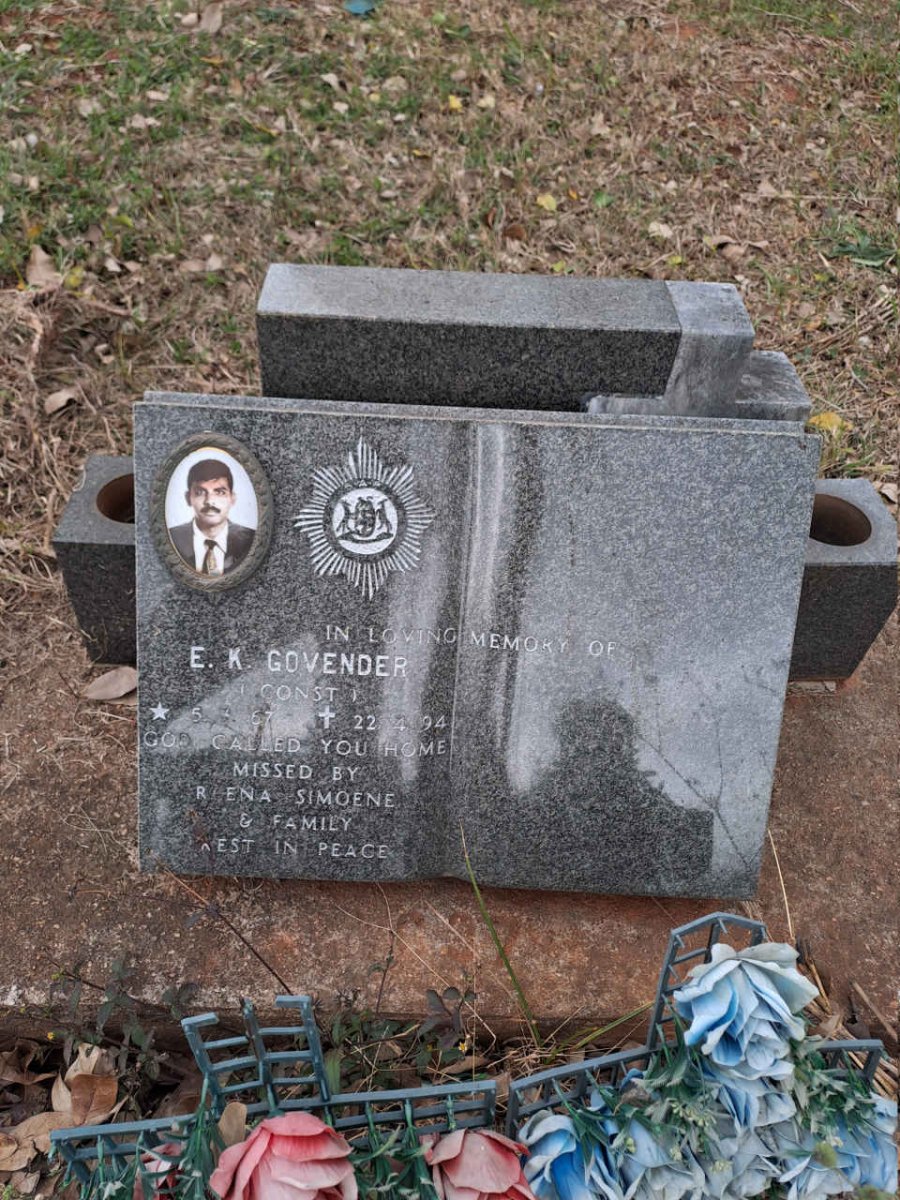 GOVENDER E.K. 1967-1994