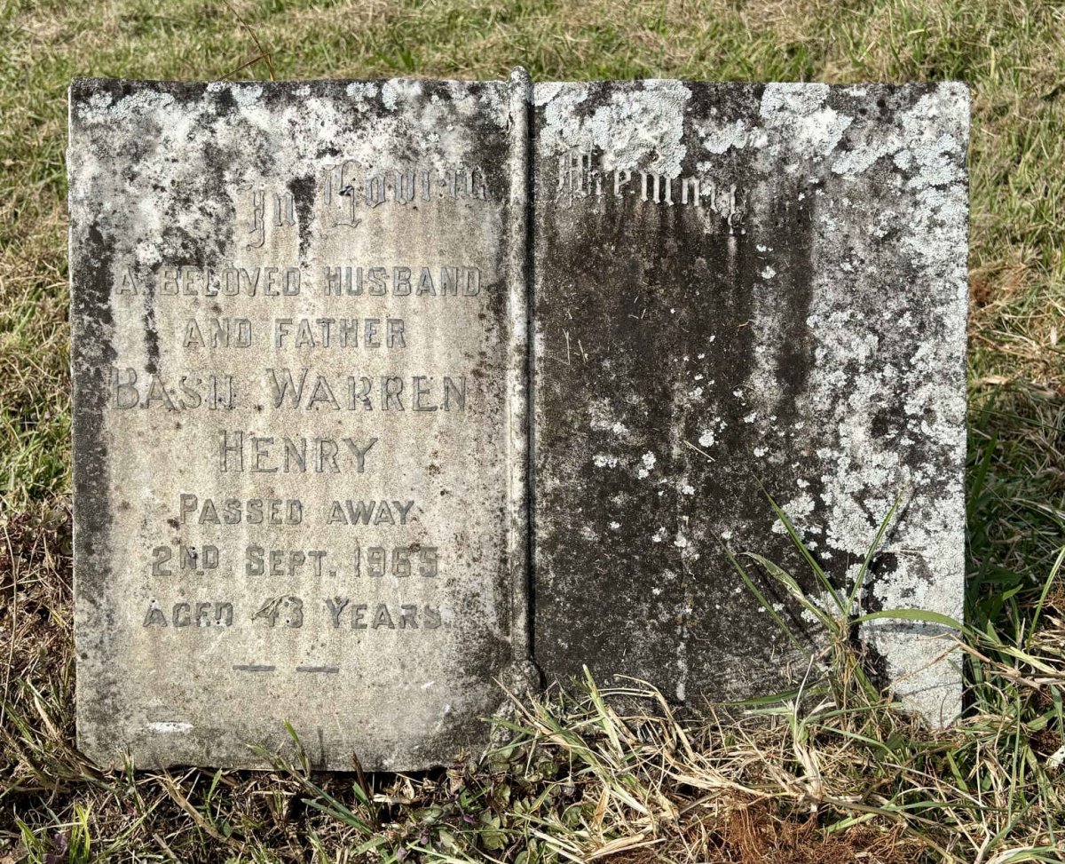 HENRY Basil Warren -1965